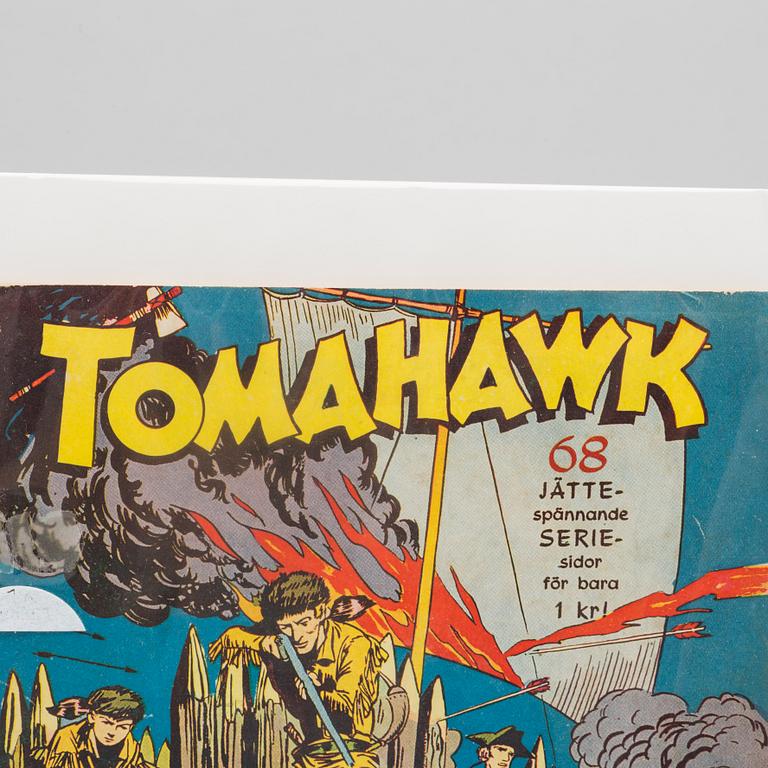 TOMAHAWK, comic book, no 1 from 1951.