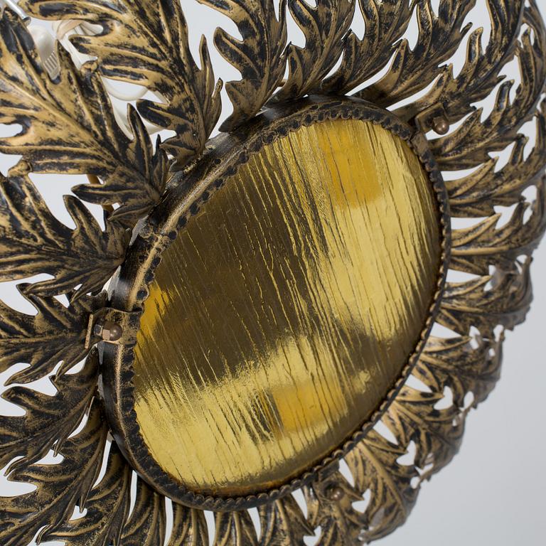 VÄGGLAMPA/PLAFOND 1900-talets senare del.