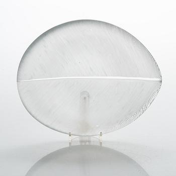 Tapio Wirkkala, skål, glas, modell 3337, signerad Tapio Wirkkala Iittala.