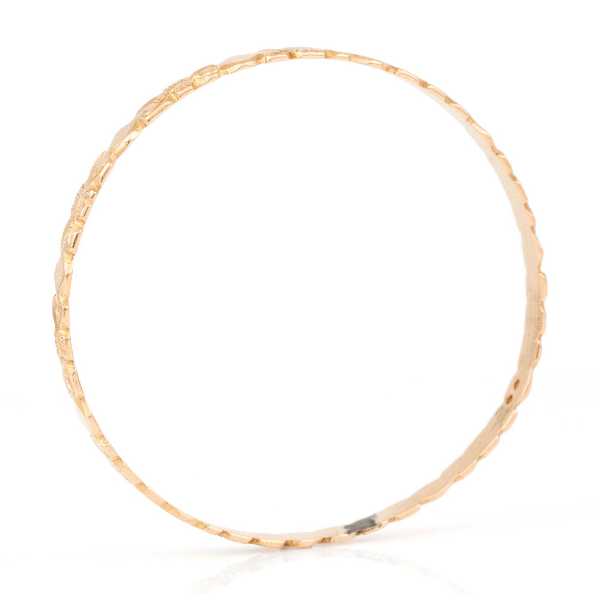 ARMRING, 14K guld.