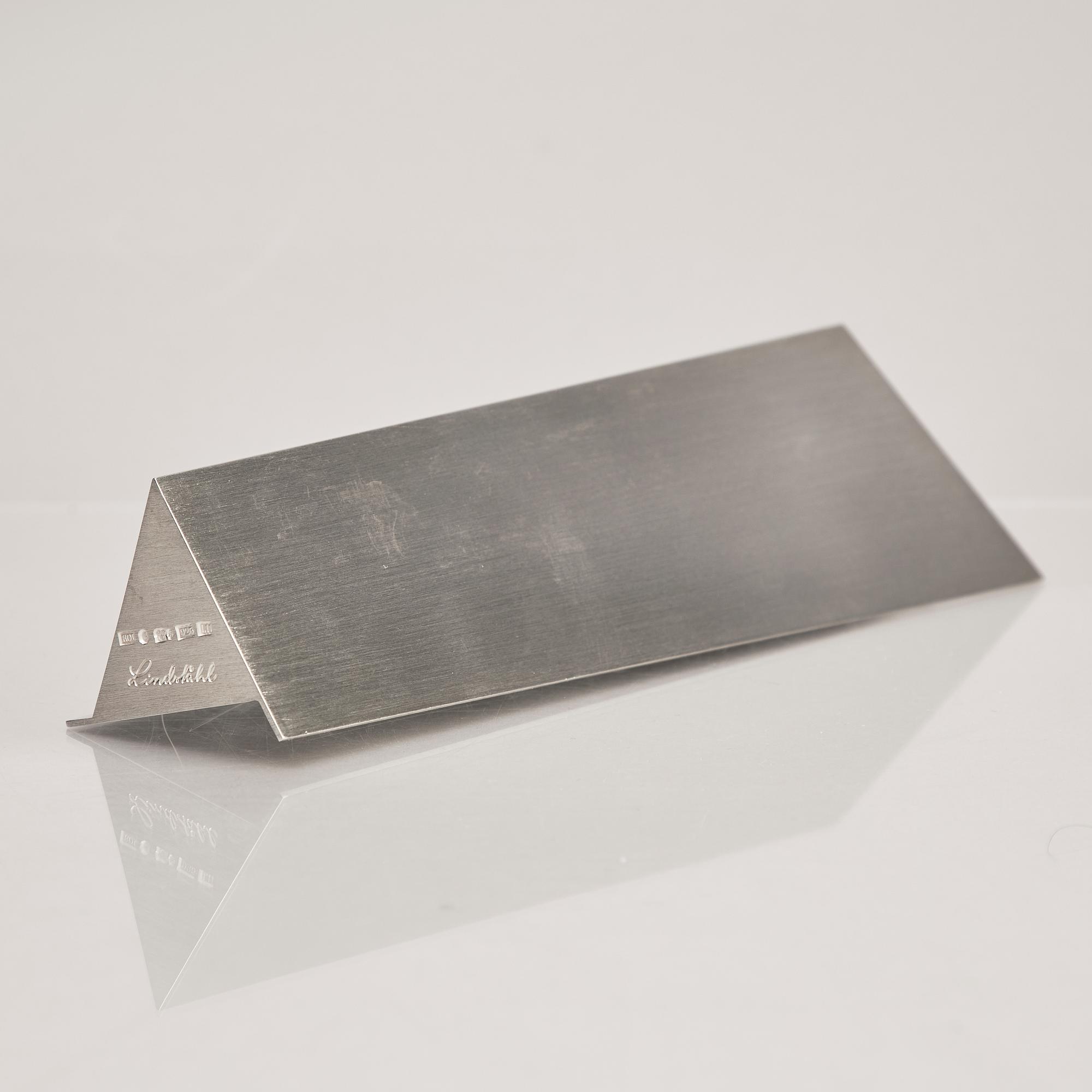 A sterling silver vase, mark of Rolf Lindståhl, Stockholm 2009.