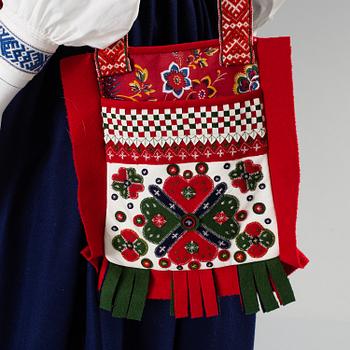 FOLKDRÄKT, Sverige, 1900-talets andra hälft.