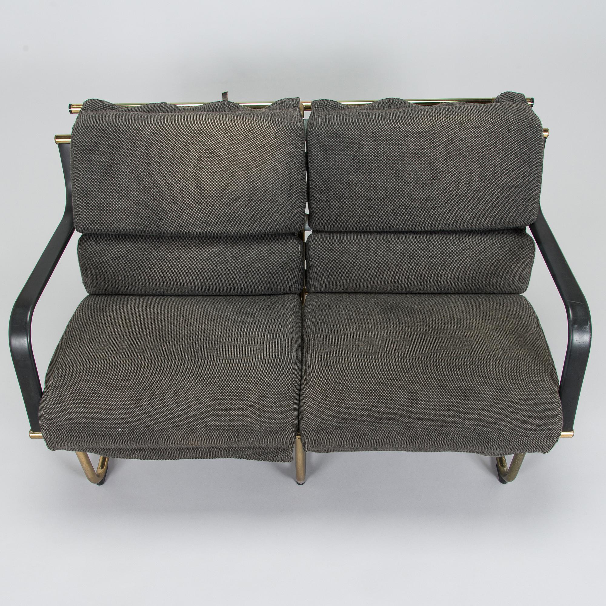 Yrjö Kukkapuro, soffa, "Remmi", Haimi, 1970-tal.