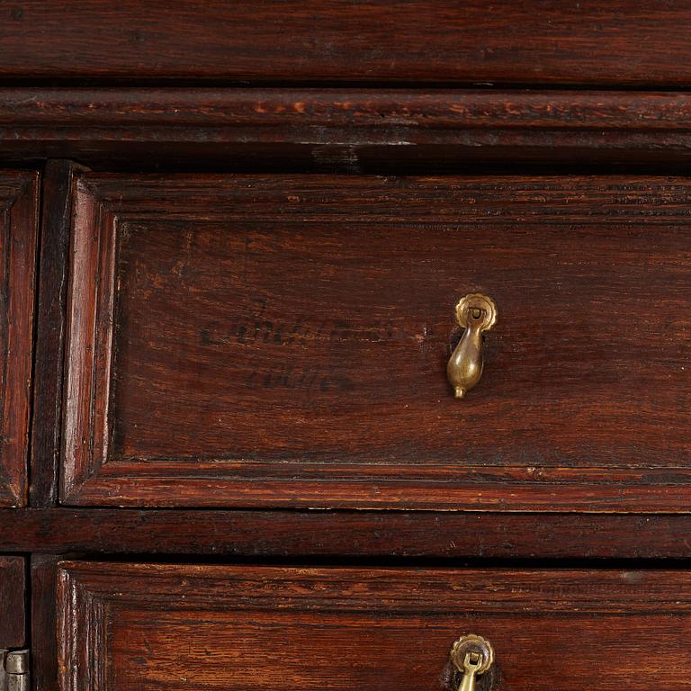 A 18th century cabinet.