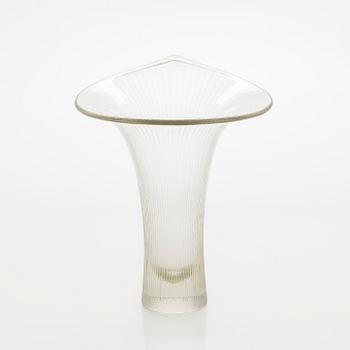 Tapio Wirkkala, a 'Chanterelle' glass vase, signed Tapio Wirkkala, Iittala -58.