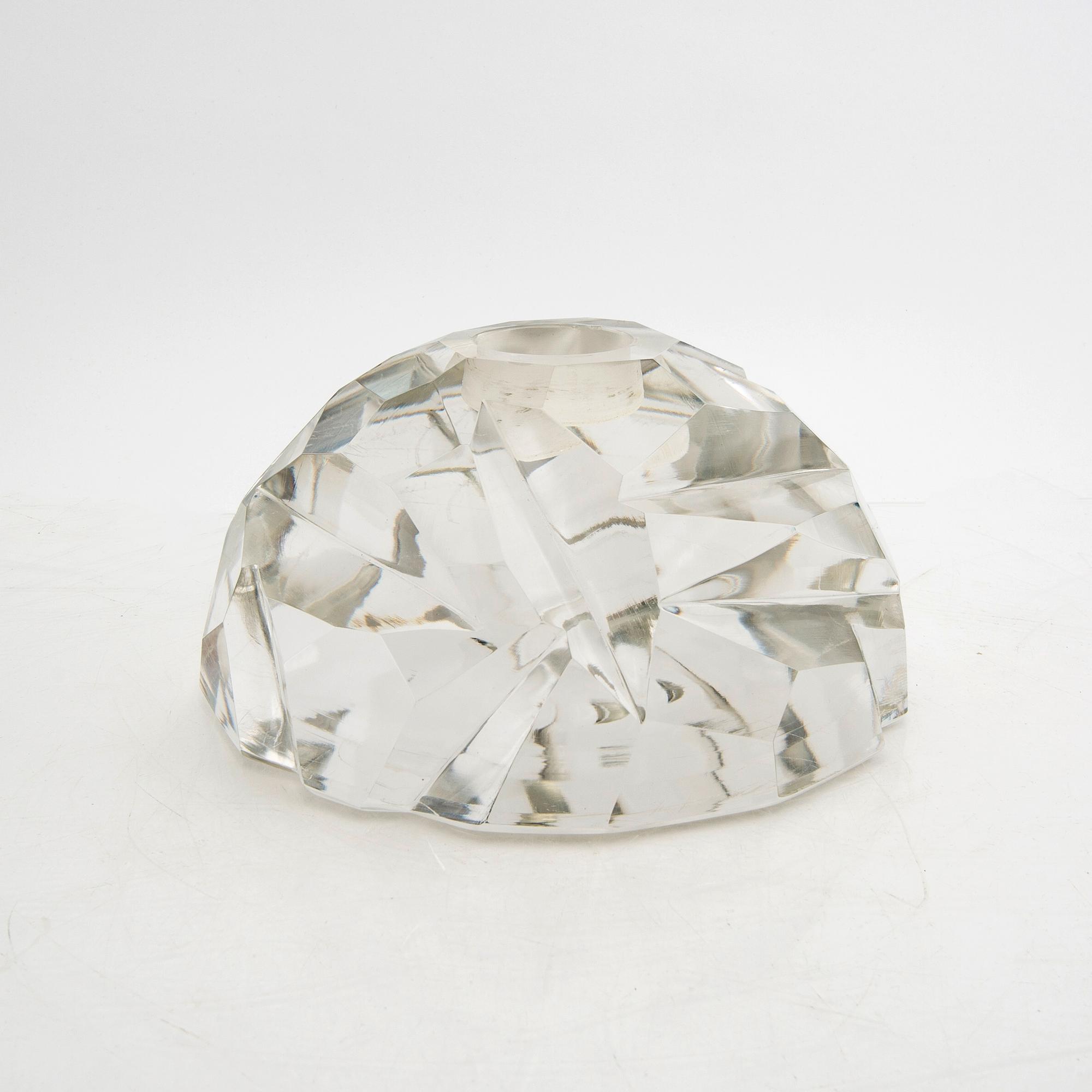 Alessandro Mendini, vas, glas, signerad och numrerad 12-50, Venini.