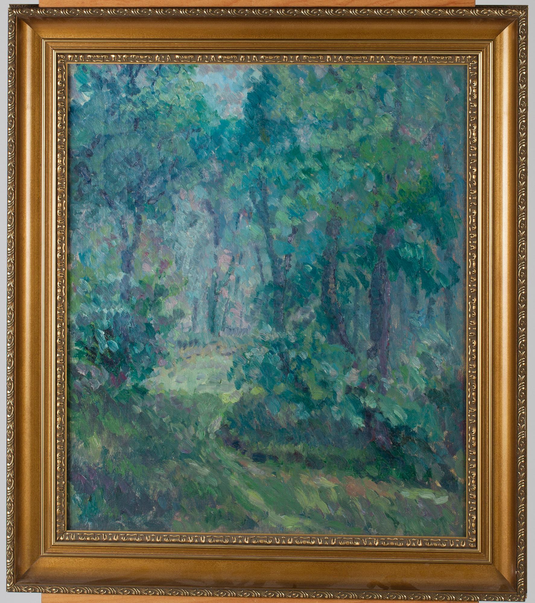 KARL INGELIUS, olja på duk, signerad.