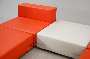 SOFFA, 5 delar, Piero Lissoni, Carlo Tamborini, Kartell, 2000-tal.