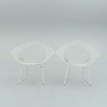 HARRY BERTOIA, STOLAR, ett par, "Diamond Chair", 1950-/1960-tal.
