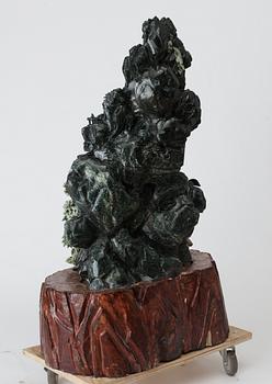 SKULPTUR, sten. Kina, 1900-talets första hälft.