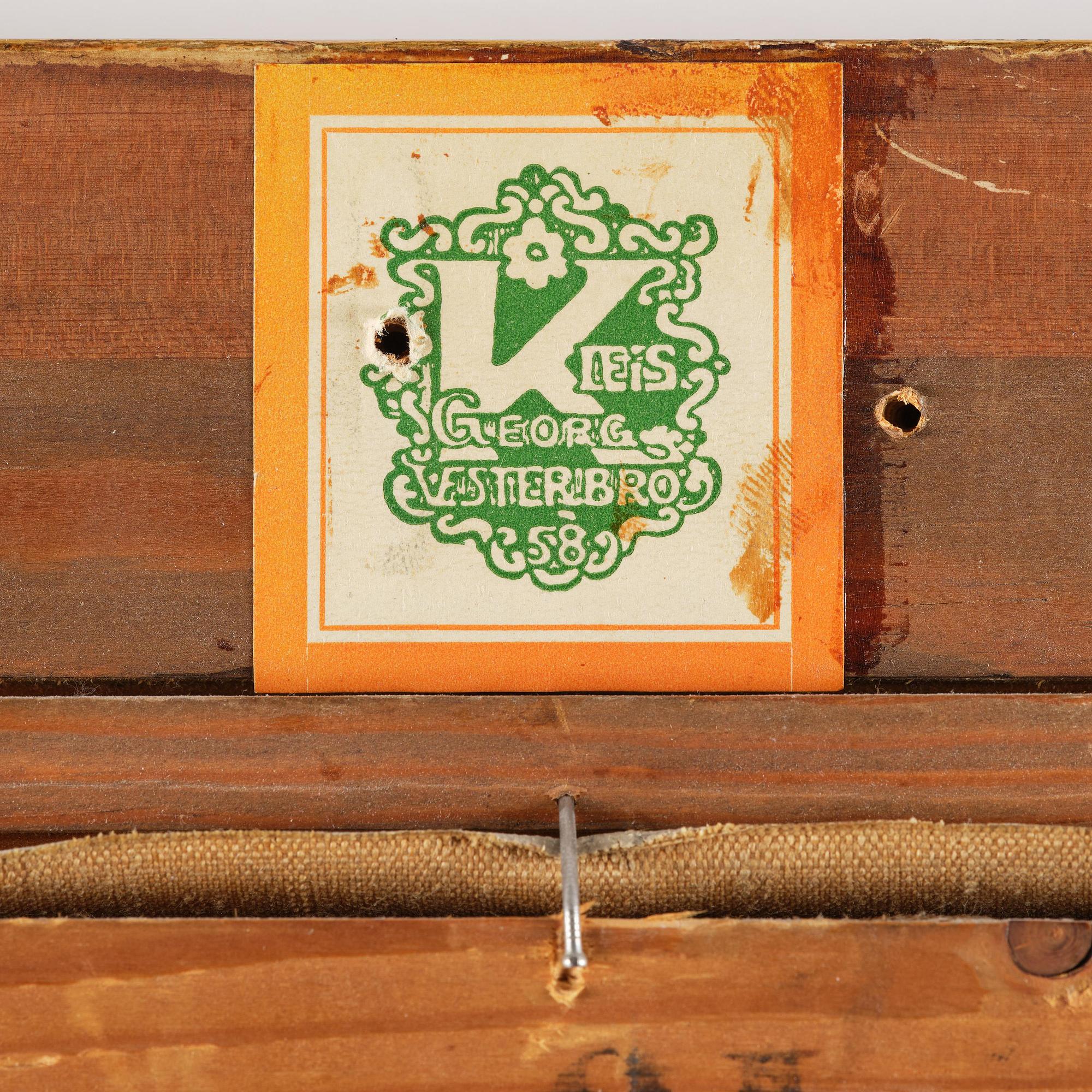 Peder Mork Mönsted, "Fra bredden av Östervikan, Leksand".