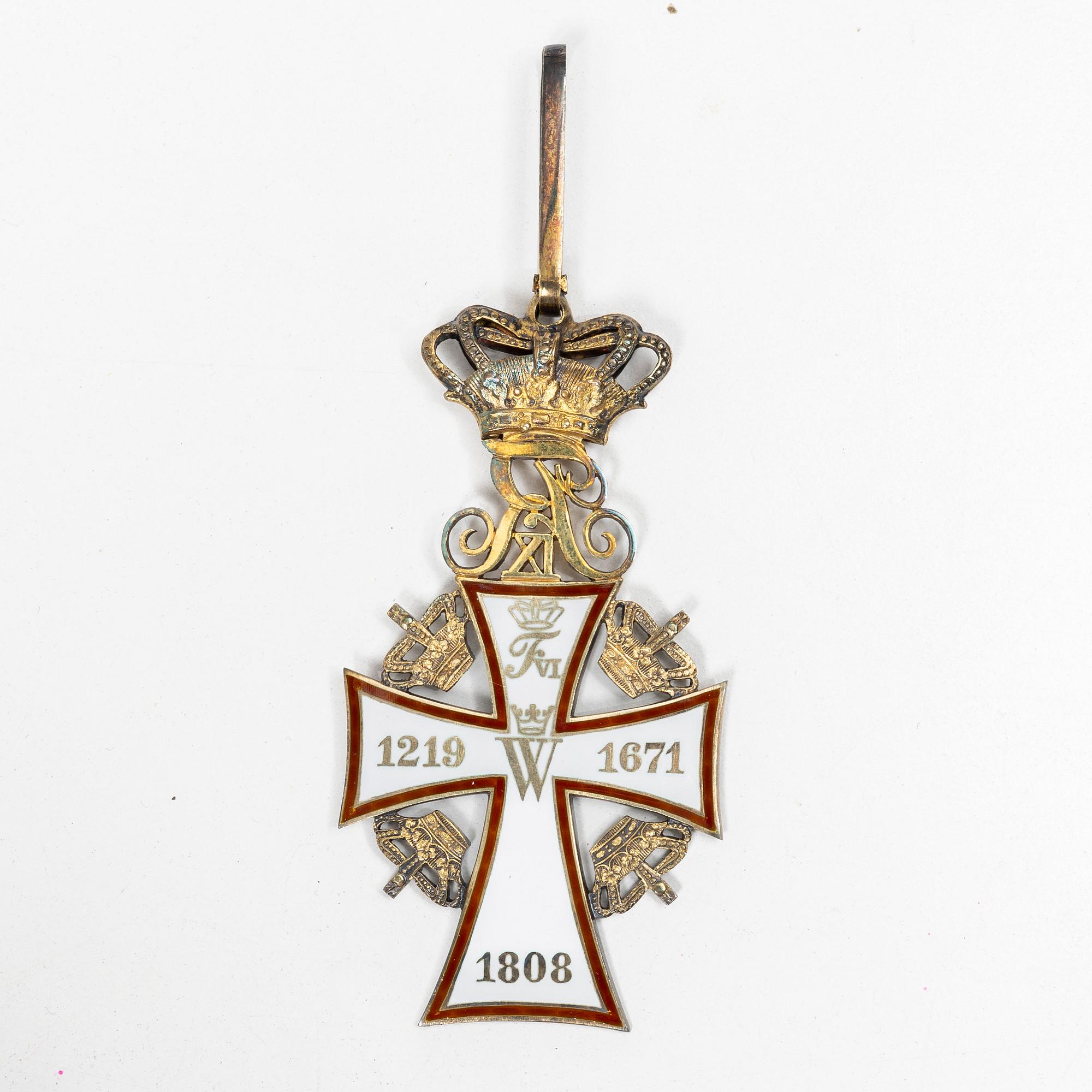 Order of the Dannebrog, Commander's cross, Frederik IX.