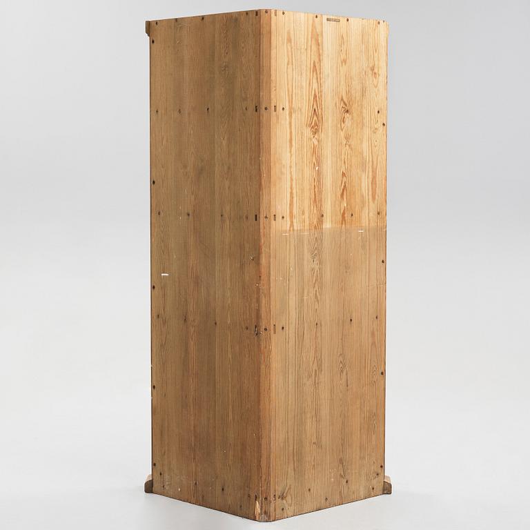 Axel Einar Hjorth, a stained pine "Sandhamn" corner cabinet, Nordiska  Kompaniet, 1931.