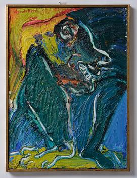 Bengt Lindström, "L'Homme Bleu".