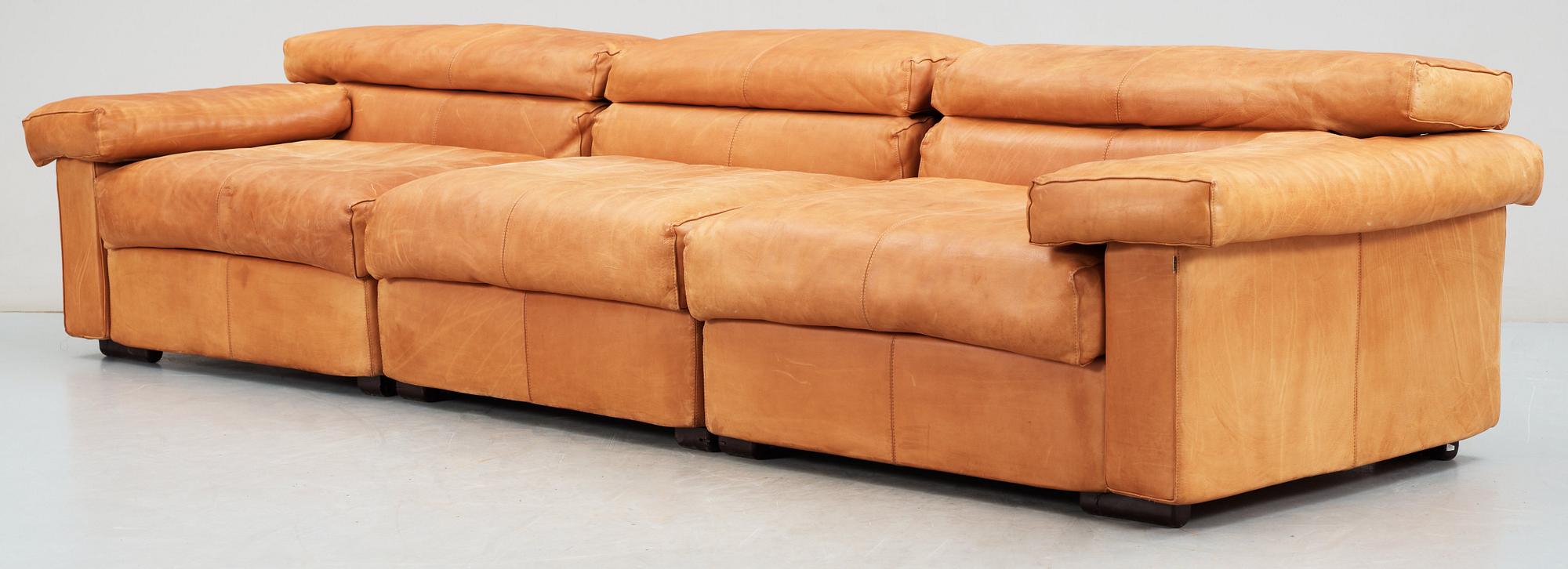 An Afra Scarpa and Tobia Scarpa 'Erasmo' sofa, B & B Italia, 1970's.