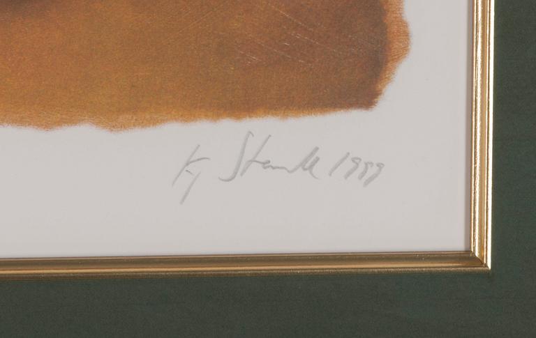 KAJ STENVALL, färglitografi, signerad, daterad 1999 och numrerad XIII/XX. Konstnärens avdrag.