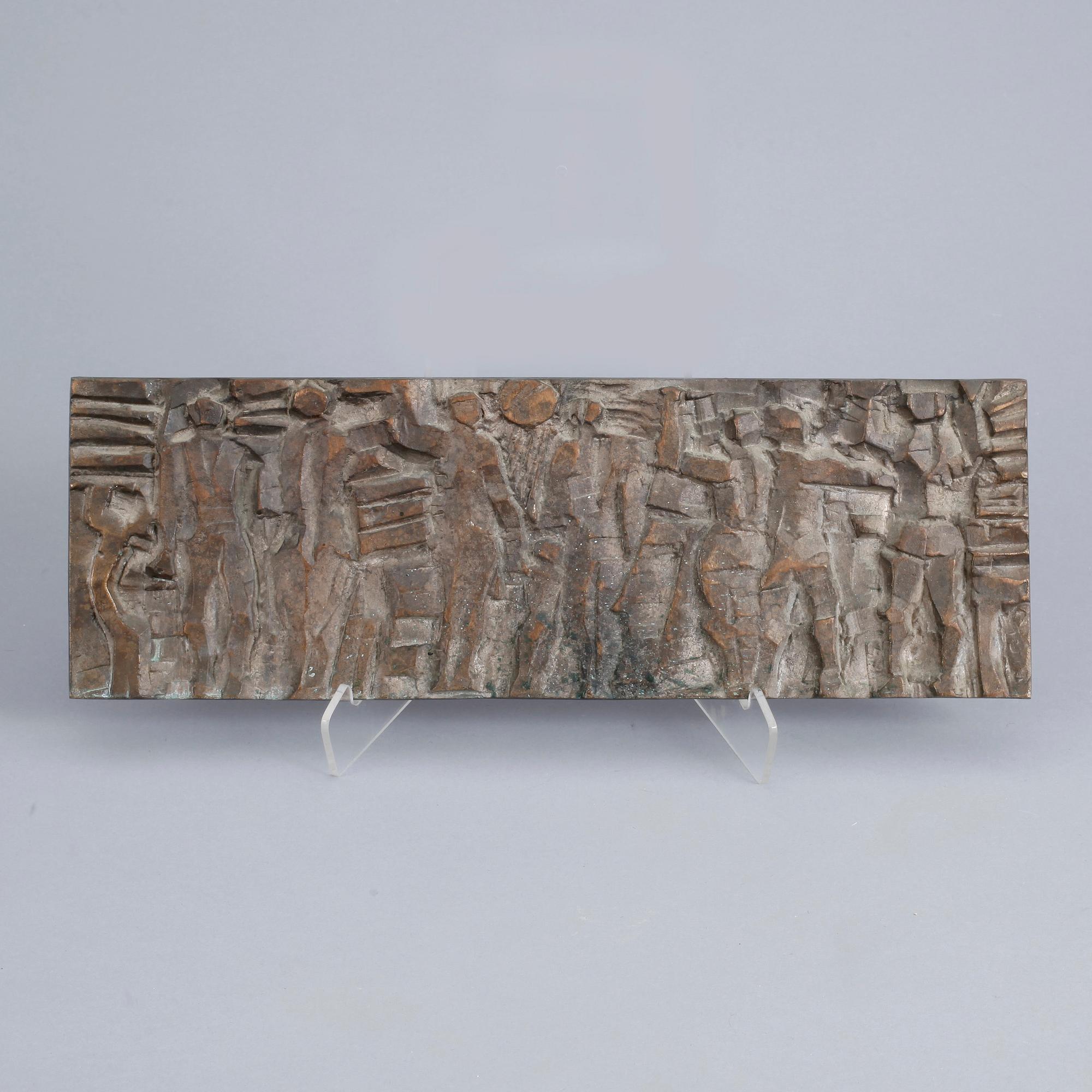 RELIEF, brons, 1900-tal.