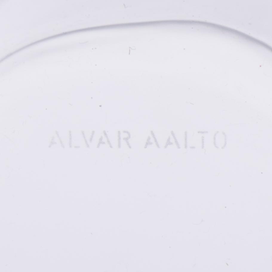 VAS, glas, "Savoy", märkt i botten Alvar Aalto. Iittala 1970/80-tal.