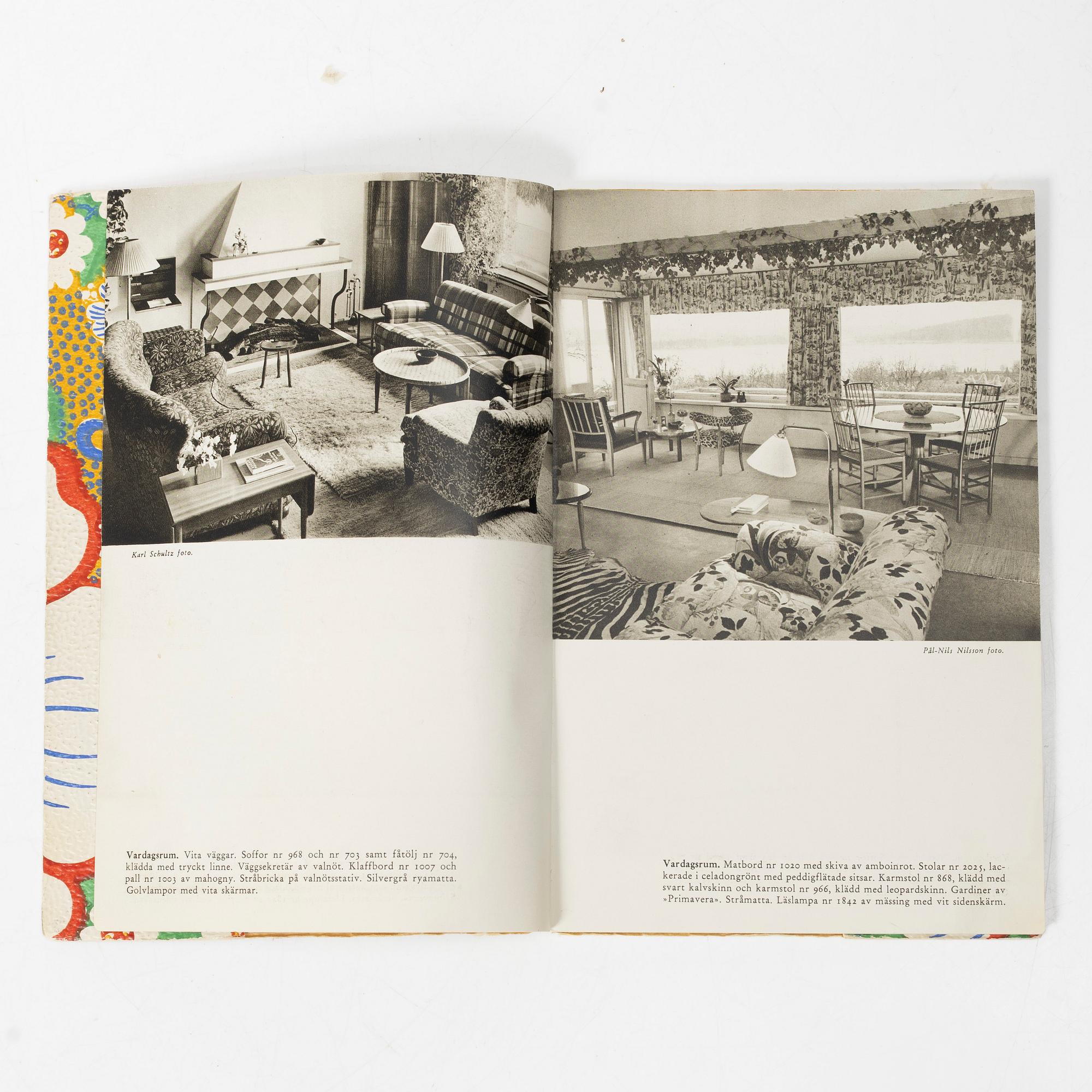 Firma Svenskt Tenn, a catalogue, 1950s.