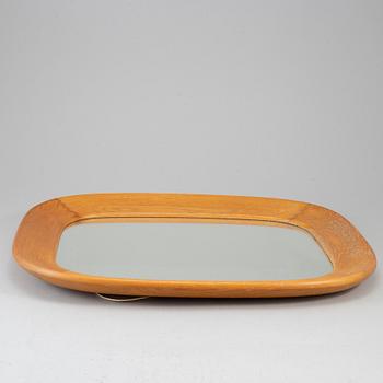 An oak mirror  Fröseke, AB Nybrofabriken, mid 20th Century.