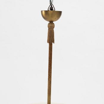 Taklampa, Swedish Modern, Orrefors, 1940-tal.