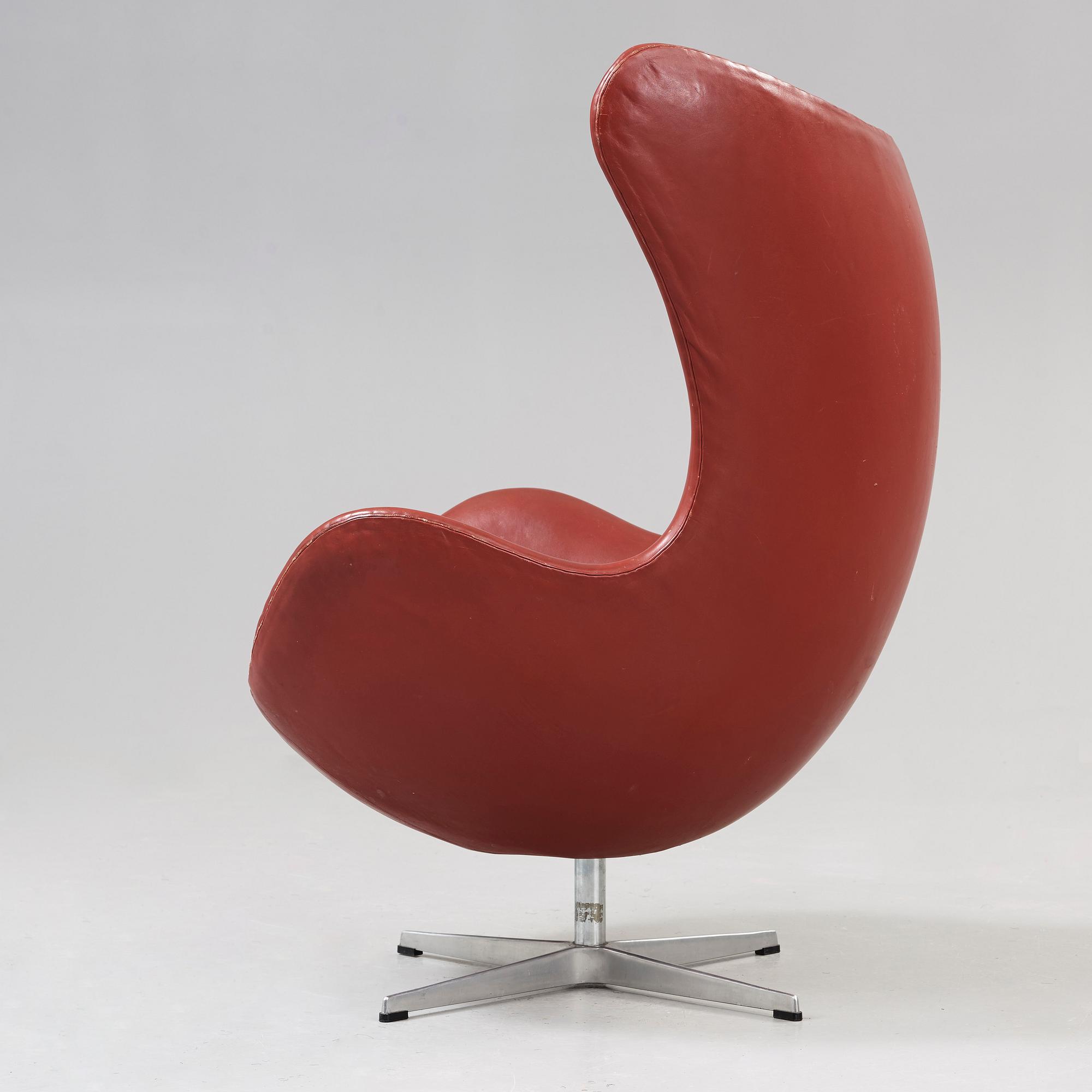 FÅTÖLJ, "Ägget", Arne Jacobsen, Fritz Hansen, Danmark, 1978.