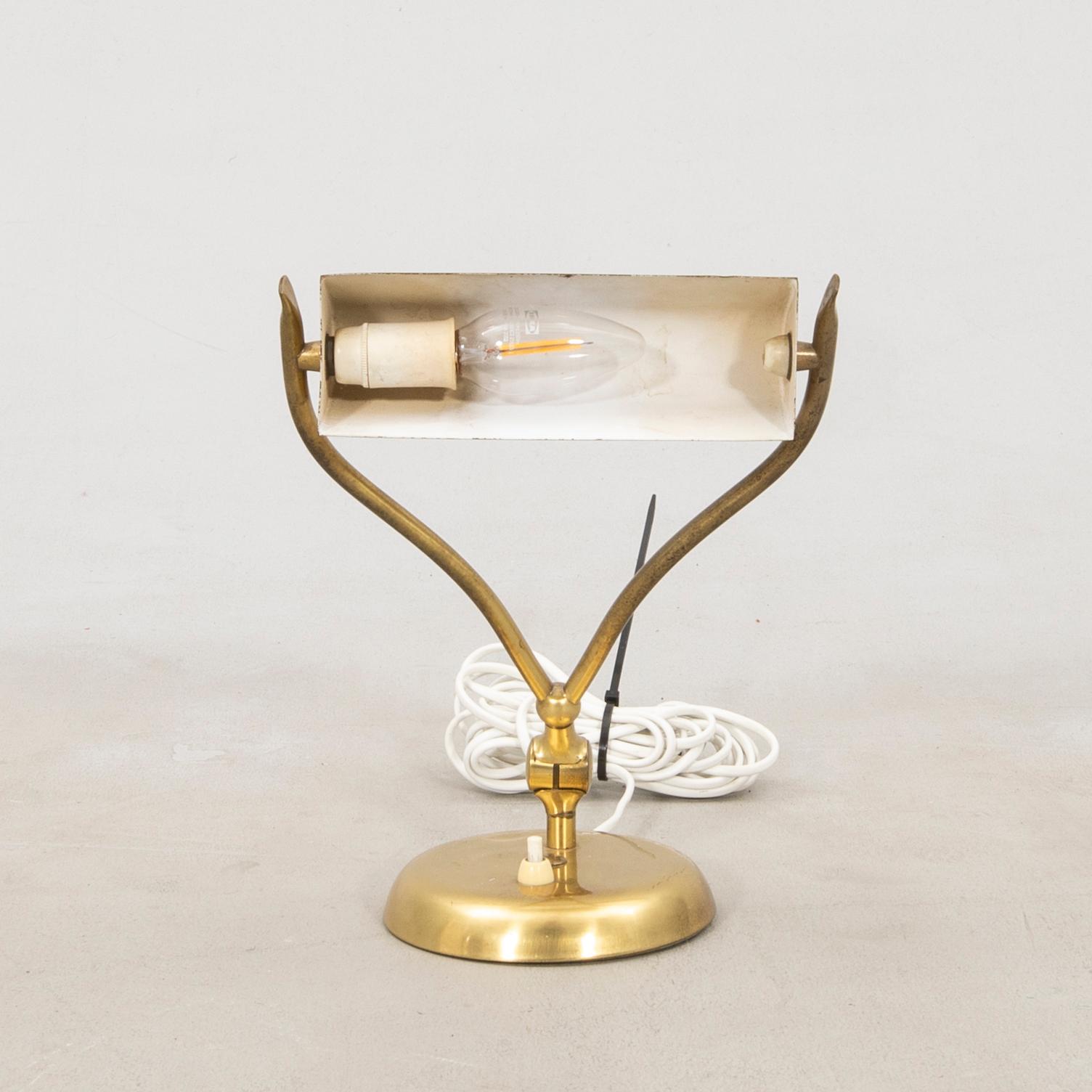 Bordslampa/pianolampa 1940/50-tal.