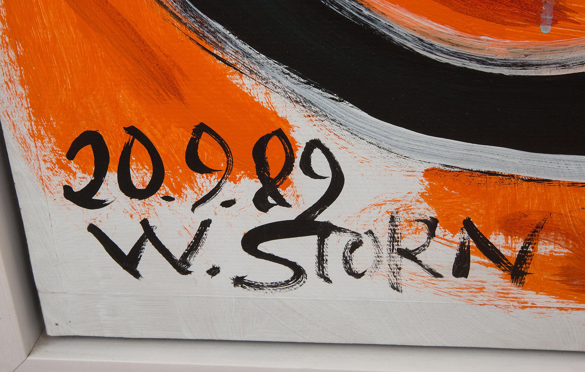 WILLIBALD STORN, oil on canvas signed and dated.