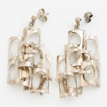 Rey Urban, örhängen, ett par, silver.