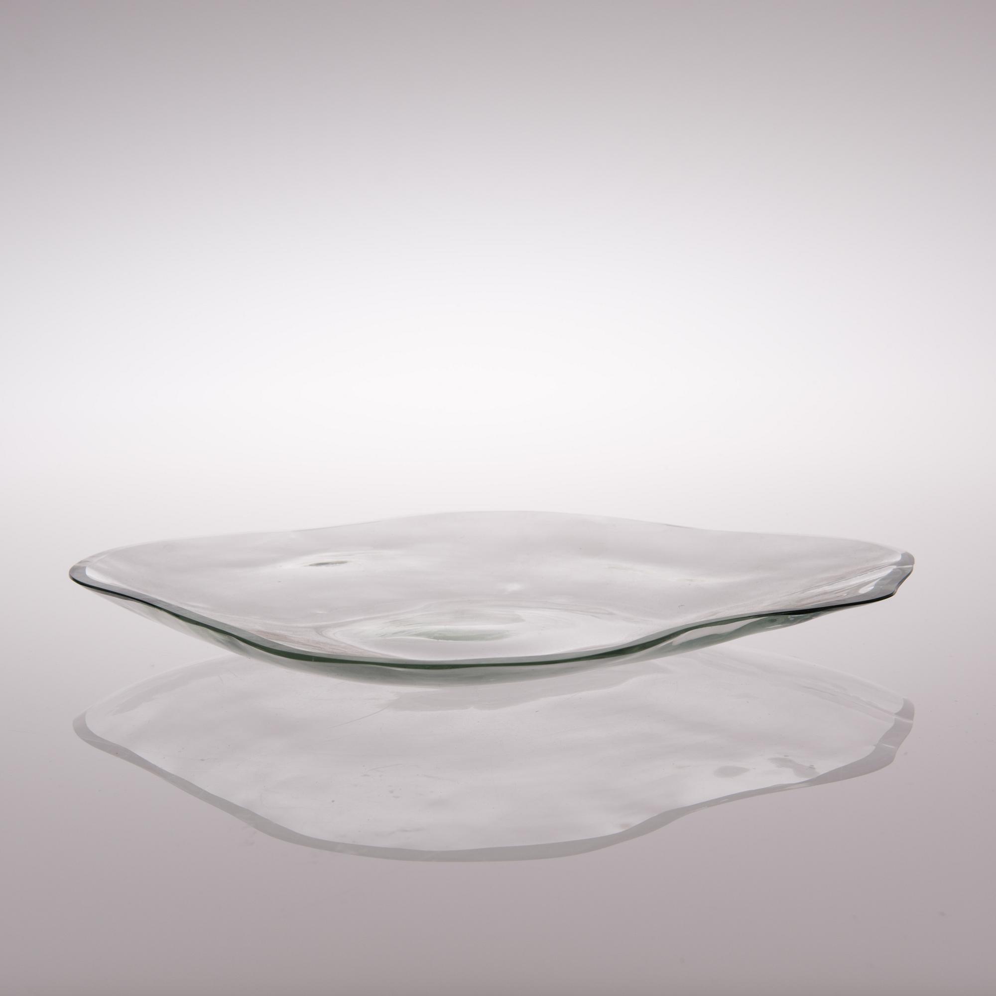 ALVAR AALTO, GLASS SCULPTURE, 4 PIECES. The Aalto Flower. Signed Alvar Aalto. Iittala 1950/60s.