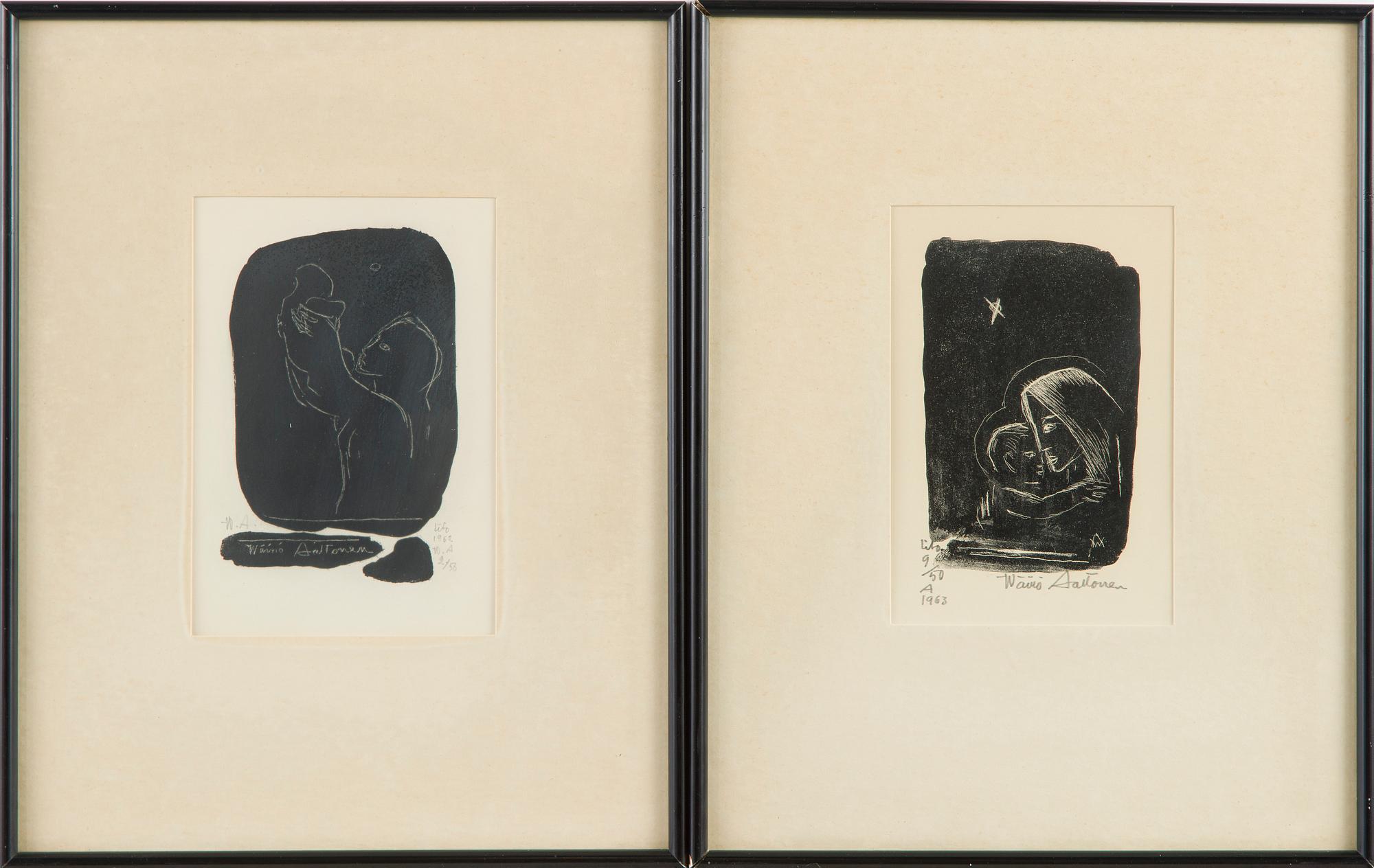 Wäinö Aaltonen, Mor och barn.