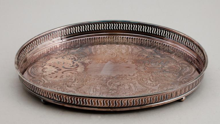 BRICKA, nysilver, England, 1900-talets mitt.