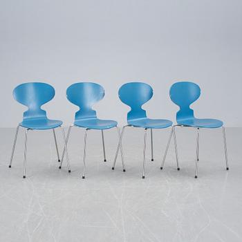 STOLAR, 4 st, "Myran", Arne Jacobsen, Fritz Hansen.