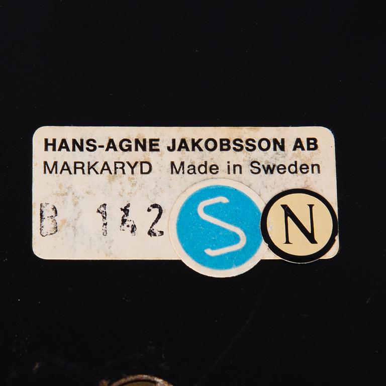 HANS AGNE JAKOBSSON, BORDSLAMPA, Markaryd 1900-talets senare hälft.