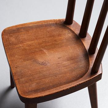 Axel Einar Hjorth, stolar, 4 st, "Utö", Nordiska Kompaniet 1930-tal.