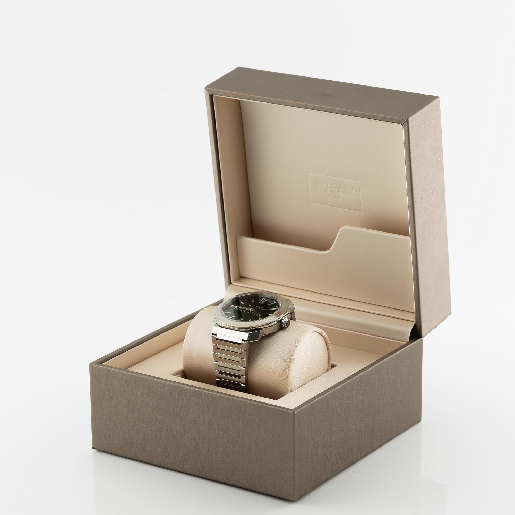 Bulgari, Octo Roma, "Green Dial”, "MEA Market", ca 2021.