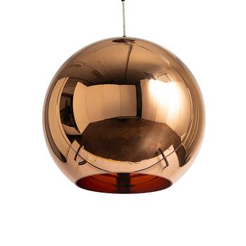 Tom Dixon, Ceiling lamp, “Copper Pendant”, 2000s.