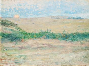 543. Anshelm Schultzberg, "Månuppgång, Etaples 1890" (Moon Rising, Etaples 1890).