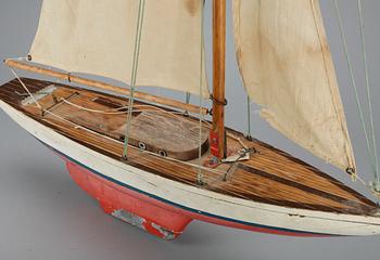 MODELLBÅT, 1900-tal.