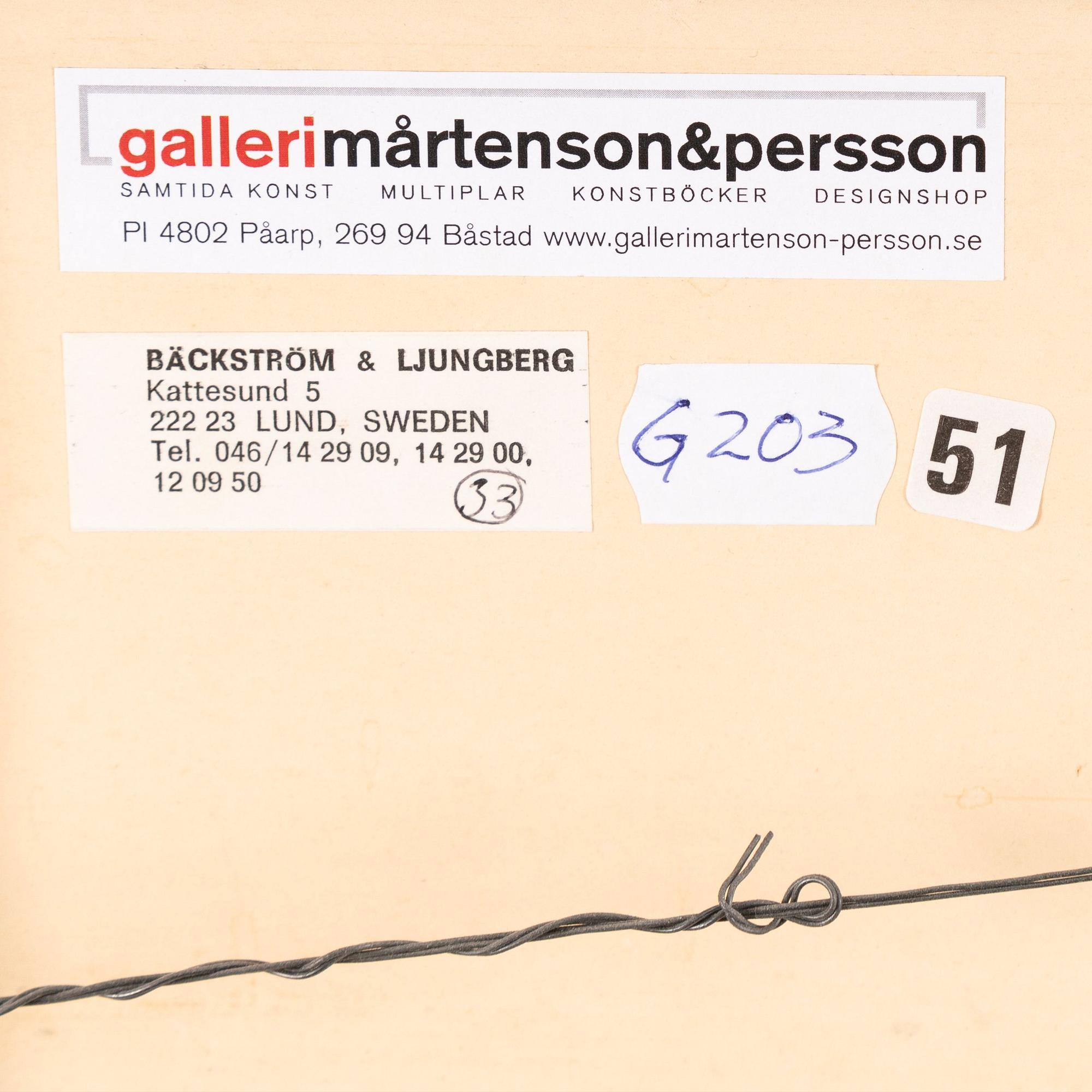 Beck & Jung (Holger Bäckström & Bo Ljungberg), "23".