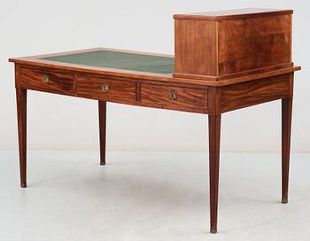 A late Gustavian late 18th century writing table.