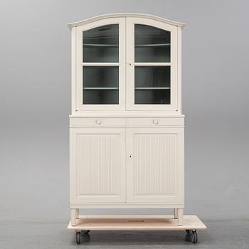 A 1960's 'Herrgården vitrine cabinet by Carl Malmsten, Bodafors.