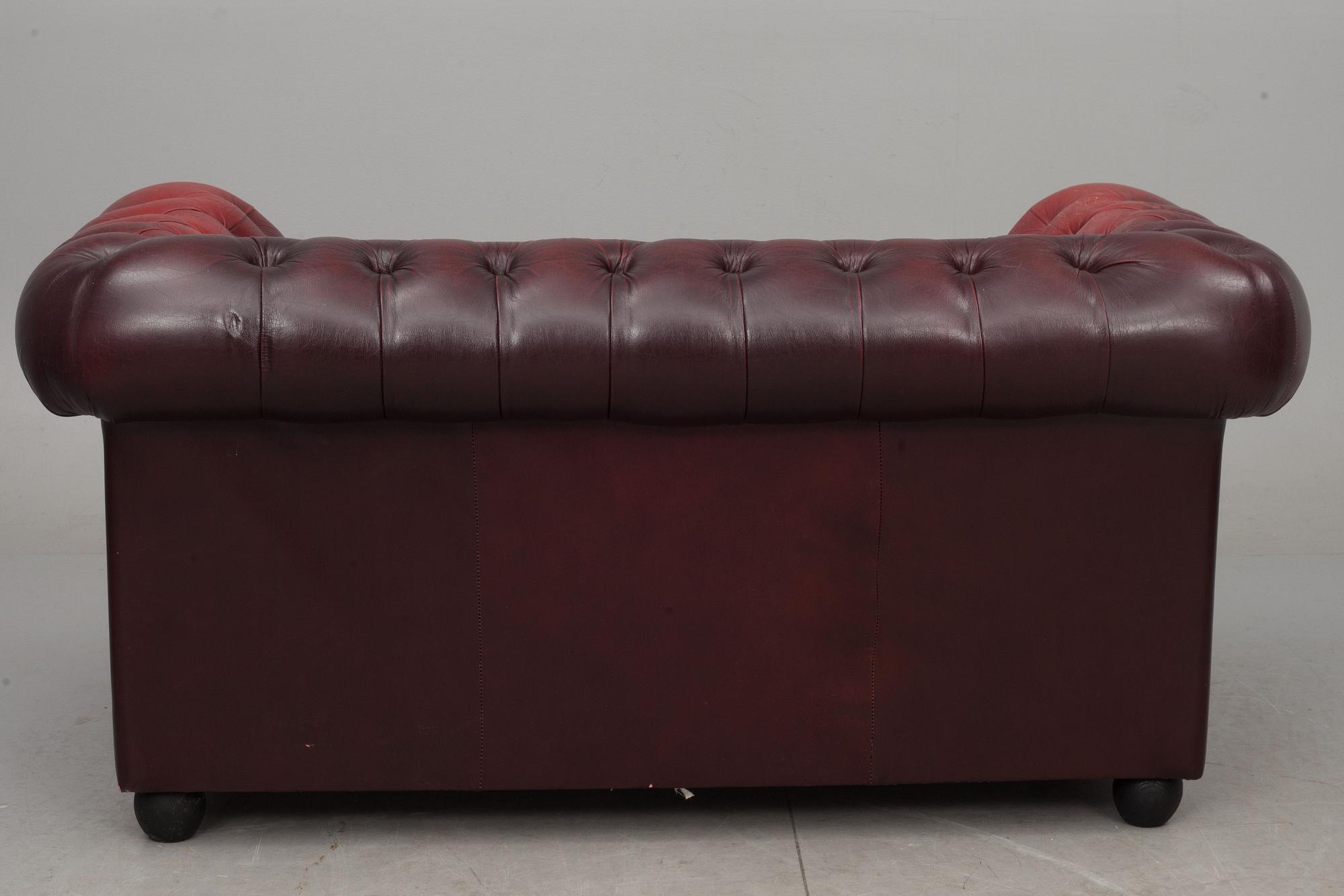 SOFFA, Chesterfield, 1900-talets andra hälft.