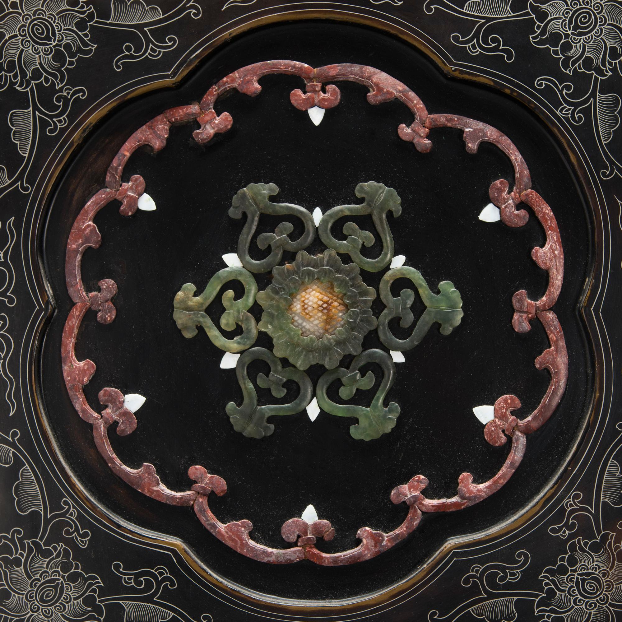 Vikskärm, 6 delar, Kina 1900-talets första hälft.