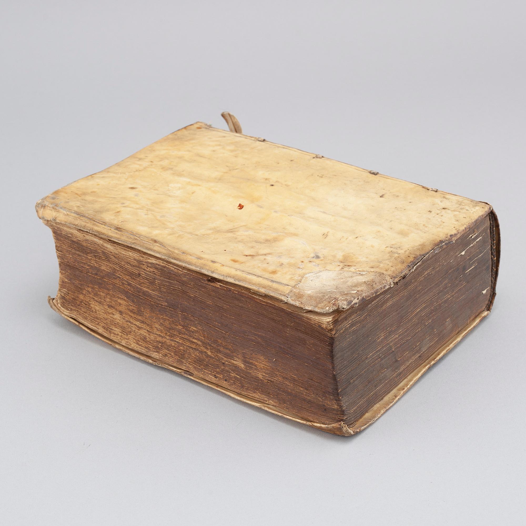 The book "Lexicon Graeco-latinum" by Joannis Scapulae, dated 1616.