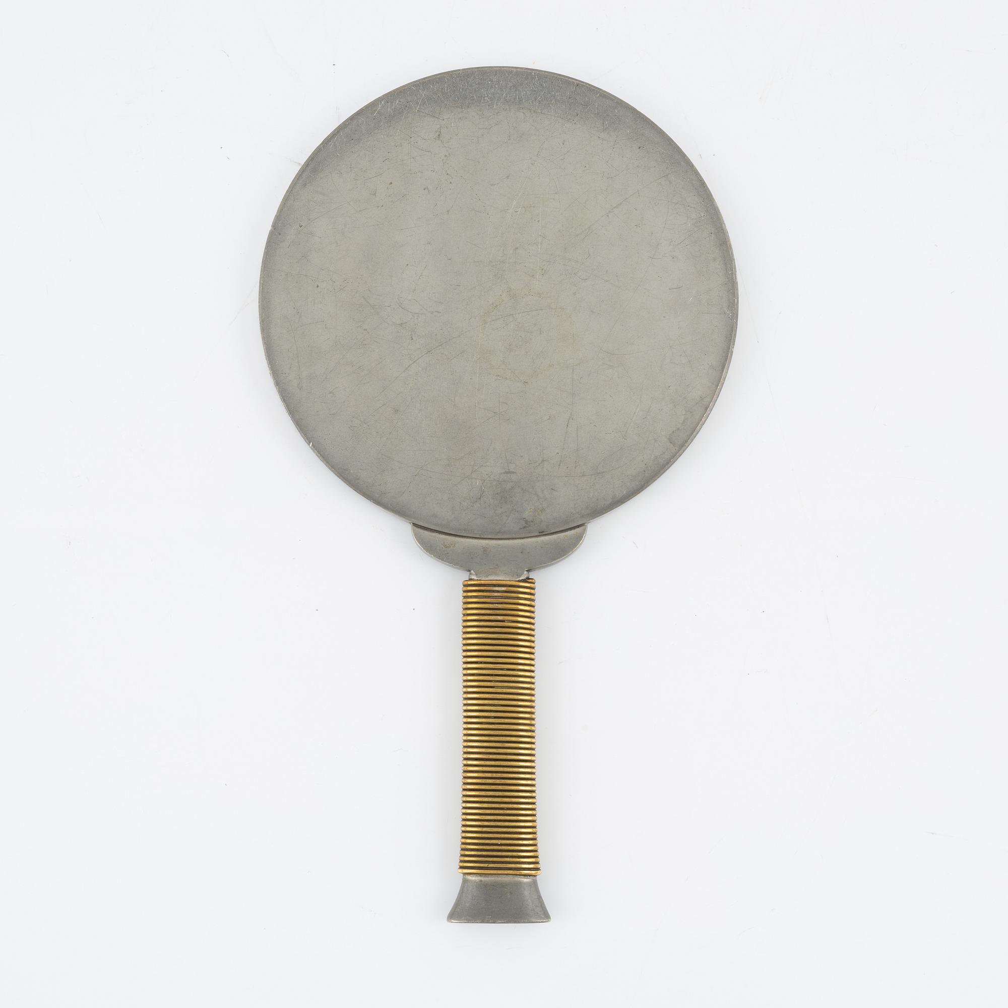 Spegel, tenn och mässing, Firma Svenskt Tenn, 1930-tal.