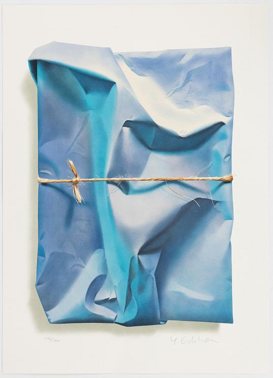 Yrjö Edelmann, "Stringed blue ocean".