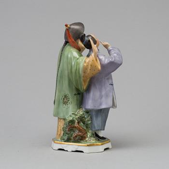 A Christian Thomsen porcelain figure 'Nattergalen', for Royal Copenhagen, Denamrk, 1980s.