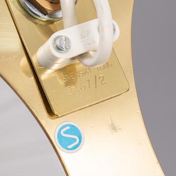 Josef Frank, A brass table lamp model '2467' by Josef Frank, Firma Svenskt Tenn.