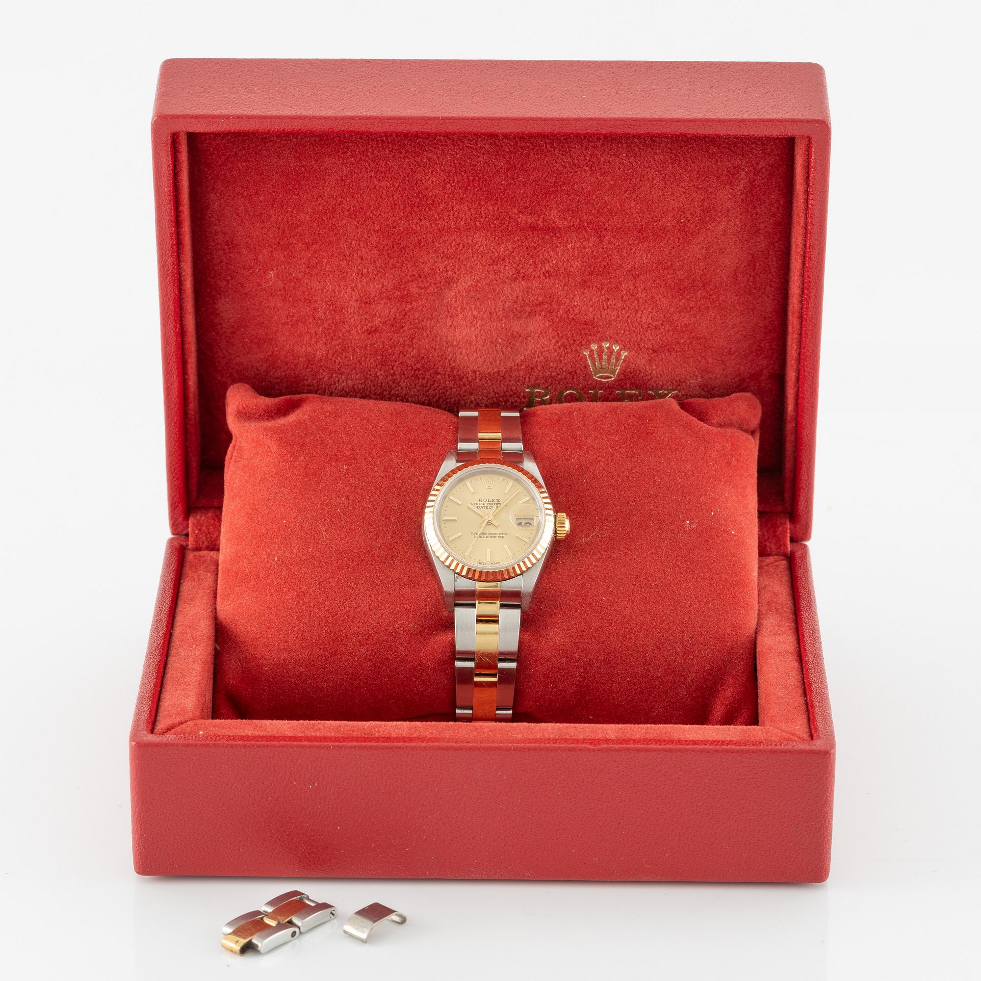 Rolex, Oyster Perpetual, Datejust, wristwatch, 26 mm.